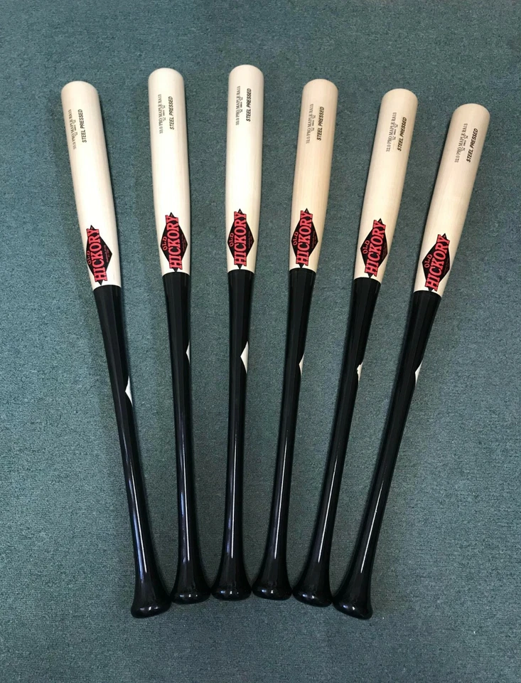 *Old Hickory Bat Company* Bates de béisbol modelo RA13 madera de arce duro prensado en acero Foto 3 de 4
