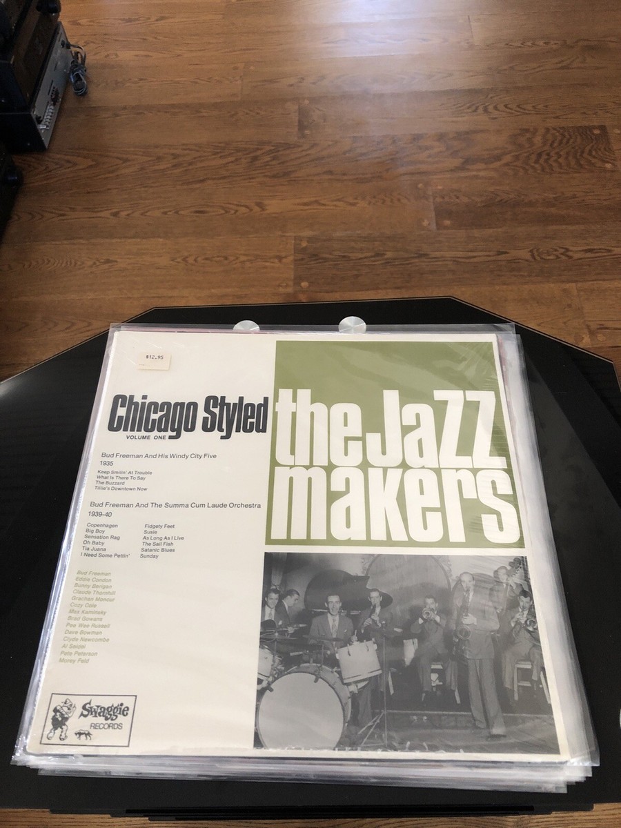山水1 Sealed New The Jazz Makers Chicago Style Swaggie Records Stereo LP