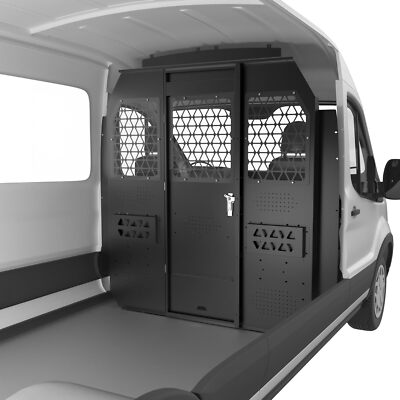 Van Safety Partition Bulkhead with Lock Latch for Ford Transit