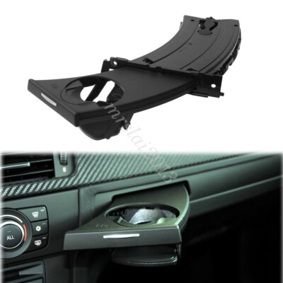 BLACK Pair of Right Left Side Retractable Cup Holders for BMW E90 E91
