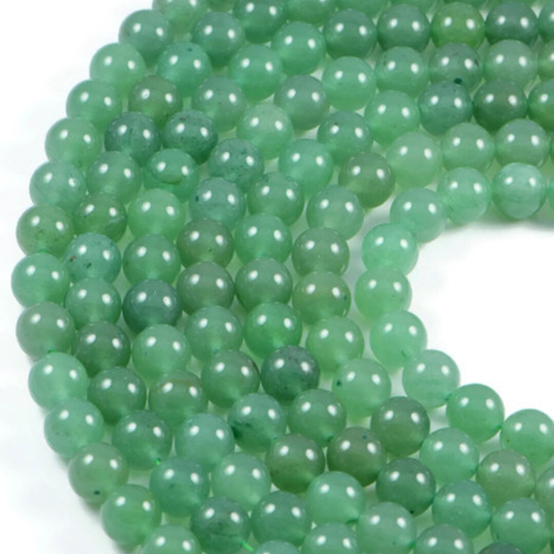 Semi-Precious Natural Green Aventurine 10mm Round Gemstone Jewellery Making B...