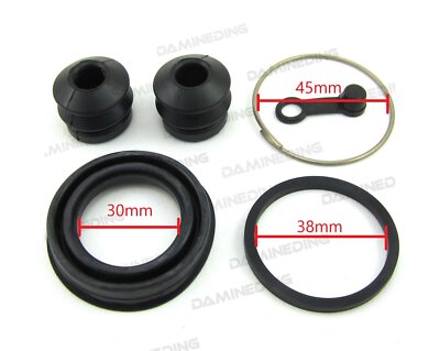 Complete Brake Caliper Rebuild Kit - Fits Honda CB750F, CB900C, CBX, GL1000 Models