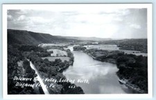 RPPC DINGMANS FERRY, PA Pennsylvania Delaware River Valley Pike County Postcard