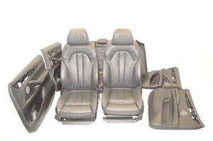 BMW F16 X6  Innenausstattung Sitze Leder Komfort Memory Dakota schwarz LHD