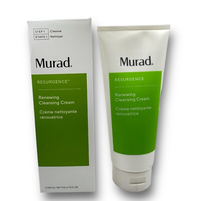 NIB Murad Renewing Cleansing Cream 200 Ml 6.75 Oz FULL SIZE SEALED