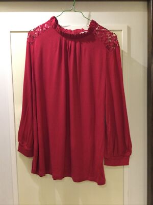 Orsay Damen Blusenshirt Gr.L   Summerdream Shirt m.Spitze NEU