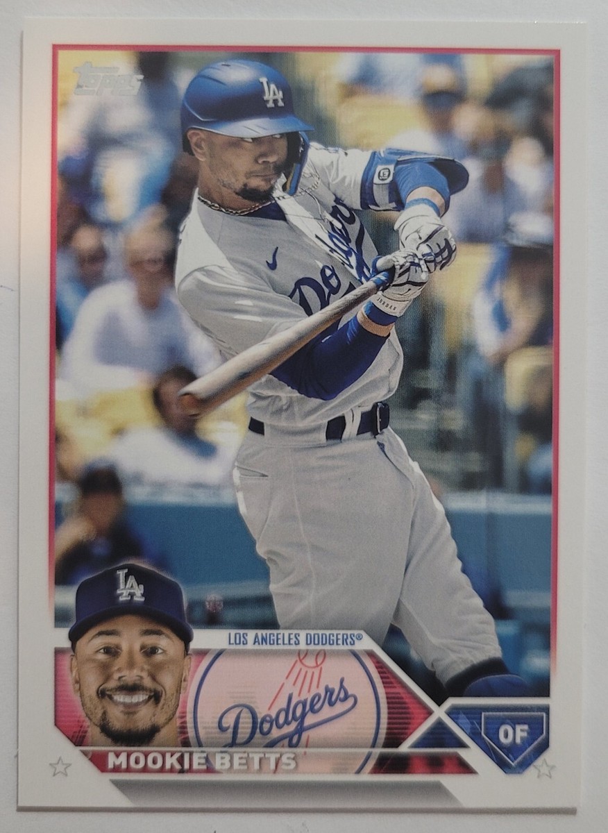TOPPS MLBカード STADIUM CLUB MOOKIE BETTS DODGERS 23/50 #218 送料無料 中古 IT2 2023 Topps Baseball Series 1 Card #50 - Mookie Betts
