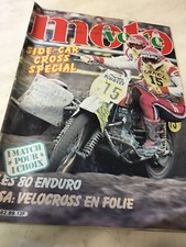 Moto verte 89 1981 Side car cross XT650 twin 80 AIM ancillotti Fantic BMX... etc