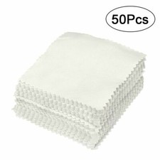 50Pcs Grey Polishing Cloth Cleaner Jewellery ...