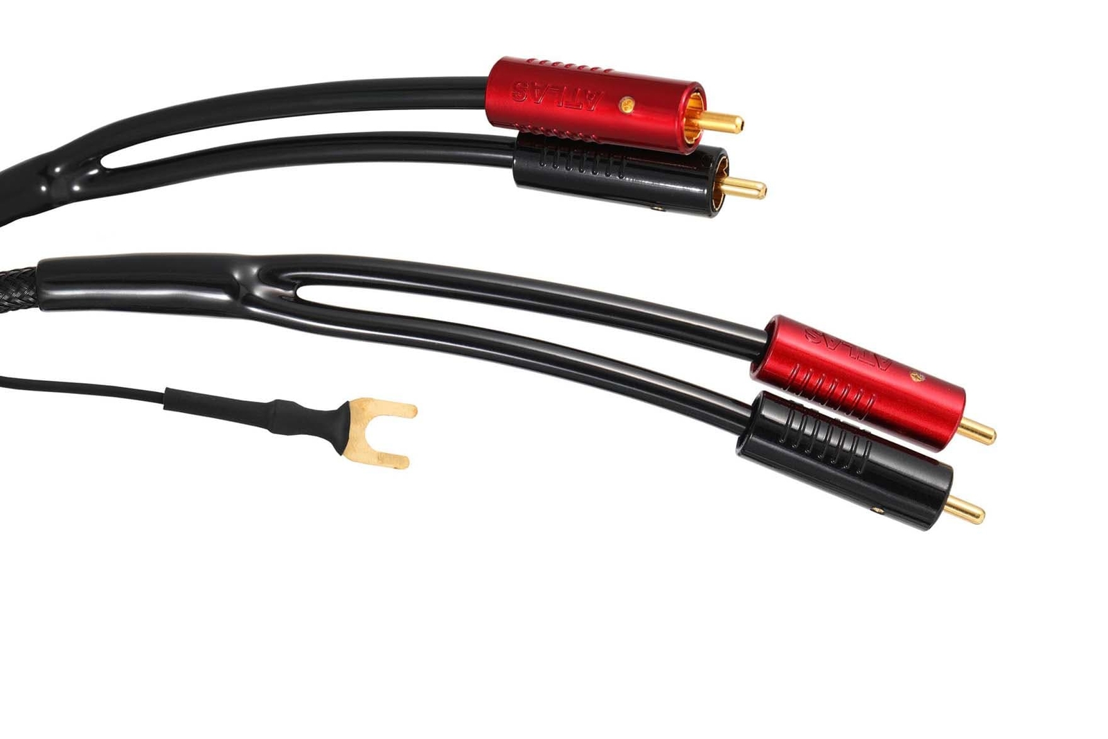 Atlas Hyper Achromatic TT RCA Turntable Interconnect - 0.5m