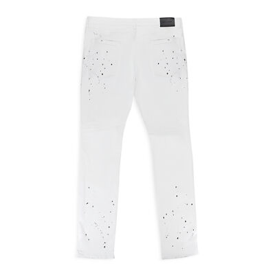 NWT PURPLE BRAND PAINT BLOWOUT WHITE SKINNY JEANS | eBay 