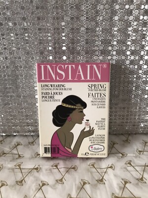 The Balm Instain Long Wearing Staining Powder Blush - Lace - 6,5g mit Spiegel 