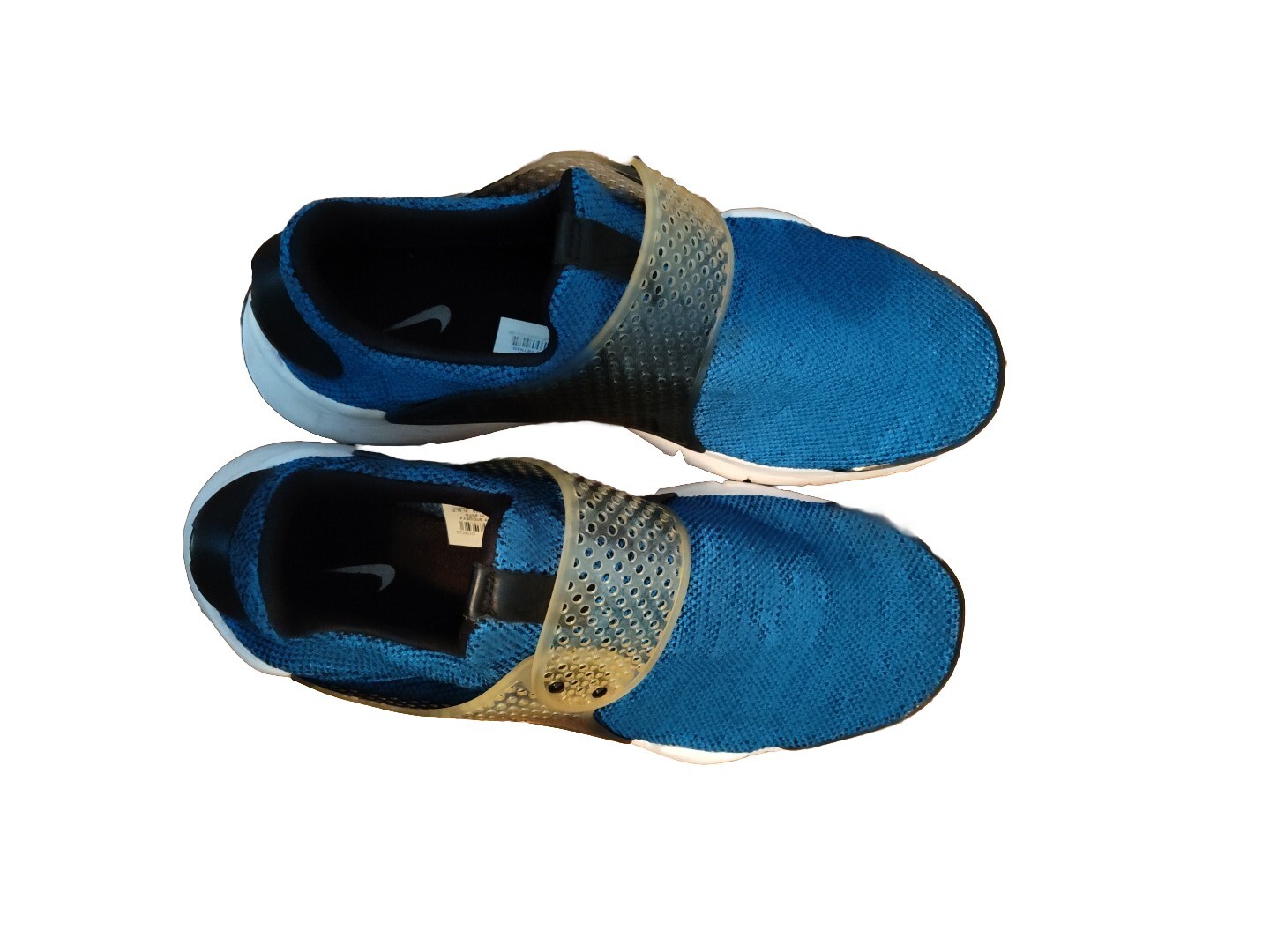 SAOLA SNEAKERS SLIP ON UOMO NIKE 911404 402 CALZINI DART TAGLIA 12