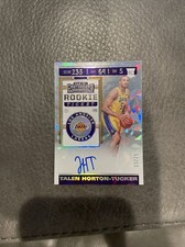 2019-20 Contenders Cracked Ice Ticket Talen Horton-Tucker RC AUTO /25