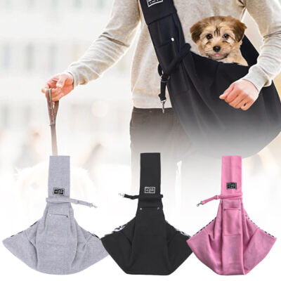 Pet Carrier Shoulder Bag Dog Cat Sling Puppy Tote Pouch Hands Carry Travel  Fold