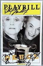 Deuce Signed In Person Broadway Playbill - Angela Lansbury, Marian Seldes