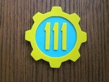 3D printed Vault 111 Magnet