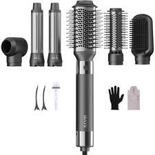Hair Dryer Brush 6 in 1 Professional Hot Air Styler, 110,000 RPM High-Speed N...