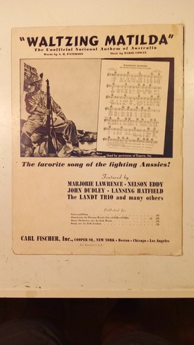 The Army Air Corps - 1939 sheet music - official song US Army Air Corps - Picture 2 of 6