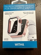 With It Full Protection Bumper With Glass For 38mm Apple Watch
