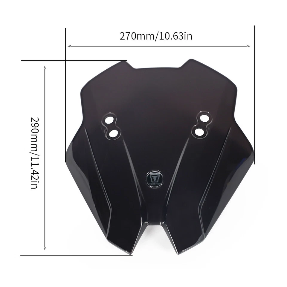 Pára-brisa com suporte de extensão GPS para celular para BMW G310R - Imagem 4 de 4