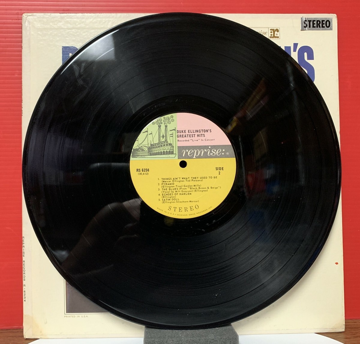 Vintage Duke Ellington 33 1/3 RPM 12