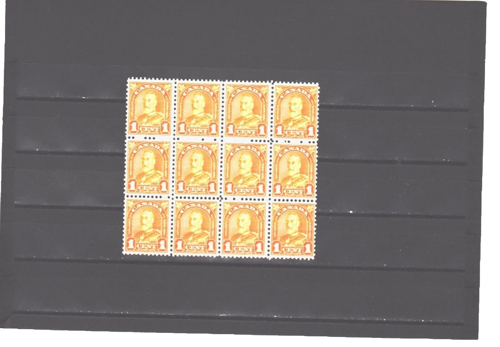 Royalty decimal estampillas de Canadá