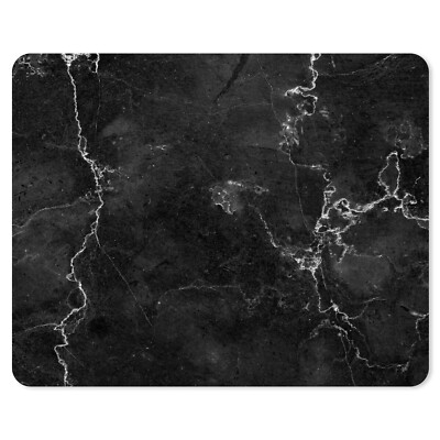 Mauspad Marmor-Look schwarz I 24 x19 cm I dv_676