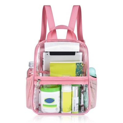 Mochila transparente para el trabajo, conciertos, eventos y deportes