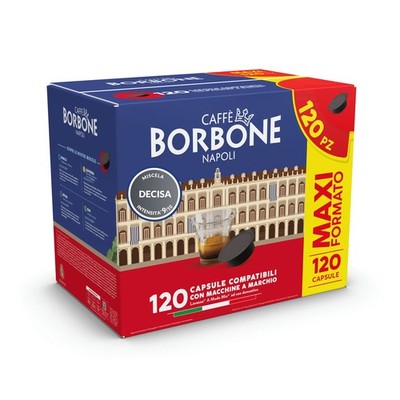 Caffè Borbone Verpackung 120 Kapseln Mischung Decisa Kompatibel Mit Modo Mio