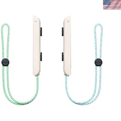 Rubber Joy-Con Wrist Straps for Nintendo Switch - 2 Pack, Modern Design