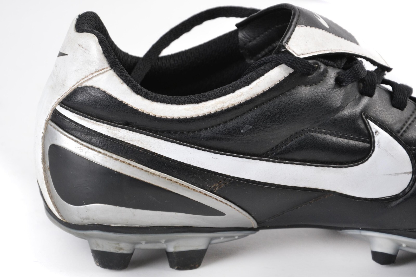 NIKE TIEMPO NATURAL II FG FOOTBALL BOOTS 317726-011 2007 SIZE UK 10.5 MEN thumbnail 4