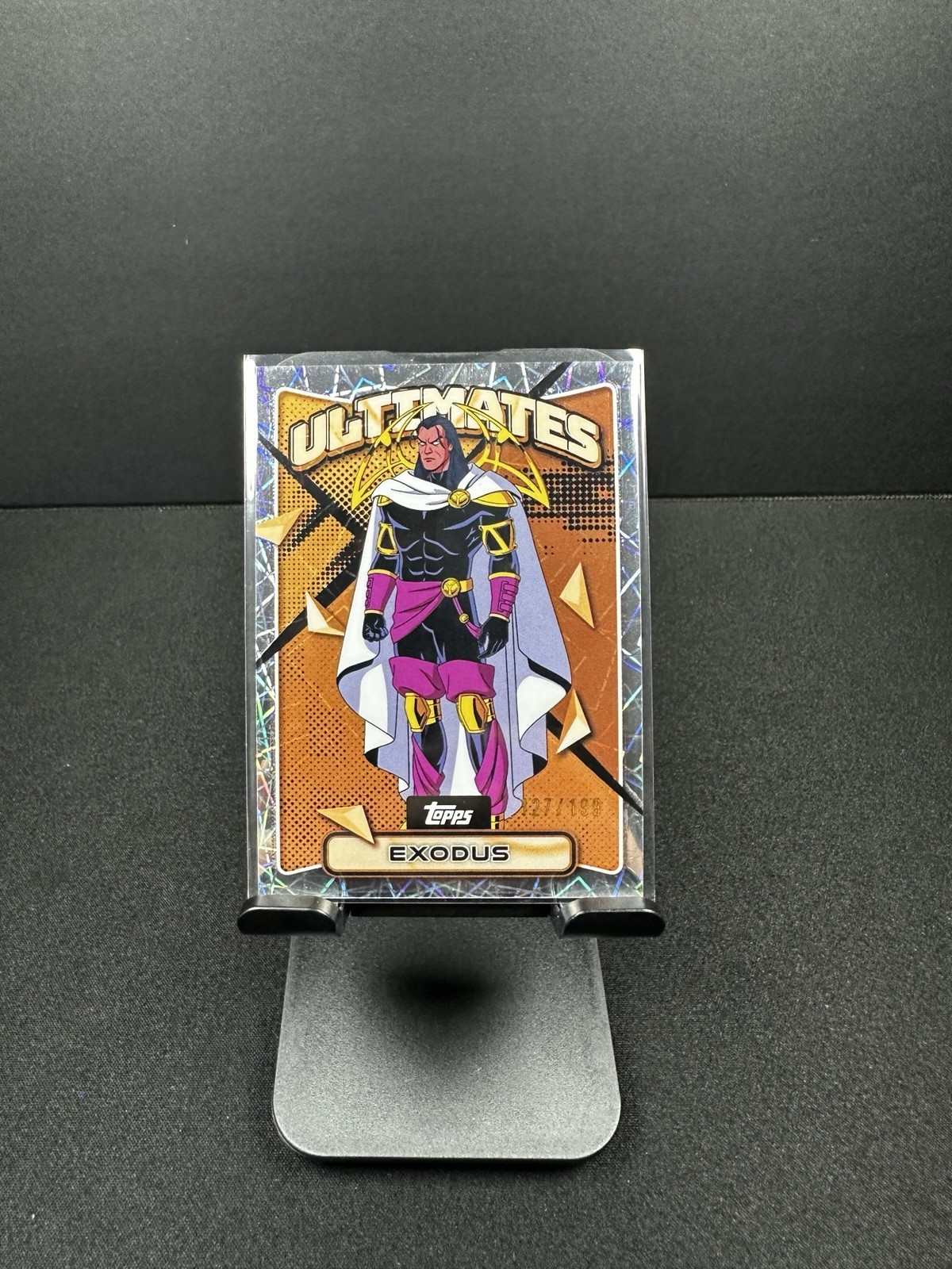 2025 Topps Finest X-Men 97 Exodus #12 Ultimates Laser Refractor /199 Marvel