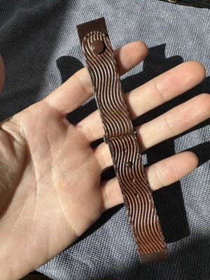 Vintage Watch Strap 18 mm soft Leather Nos Top Quality amazing look 