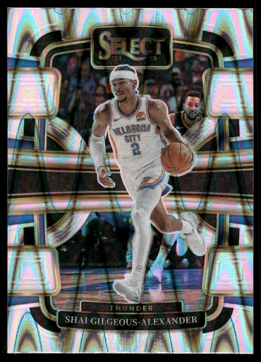 Cason Wallace 2023-24 Panini Select #88 Raywave
