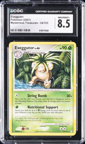 Exeggutor graded CGC 8.5 for sale on eBay