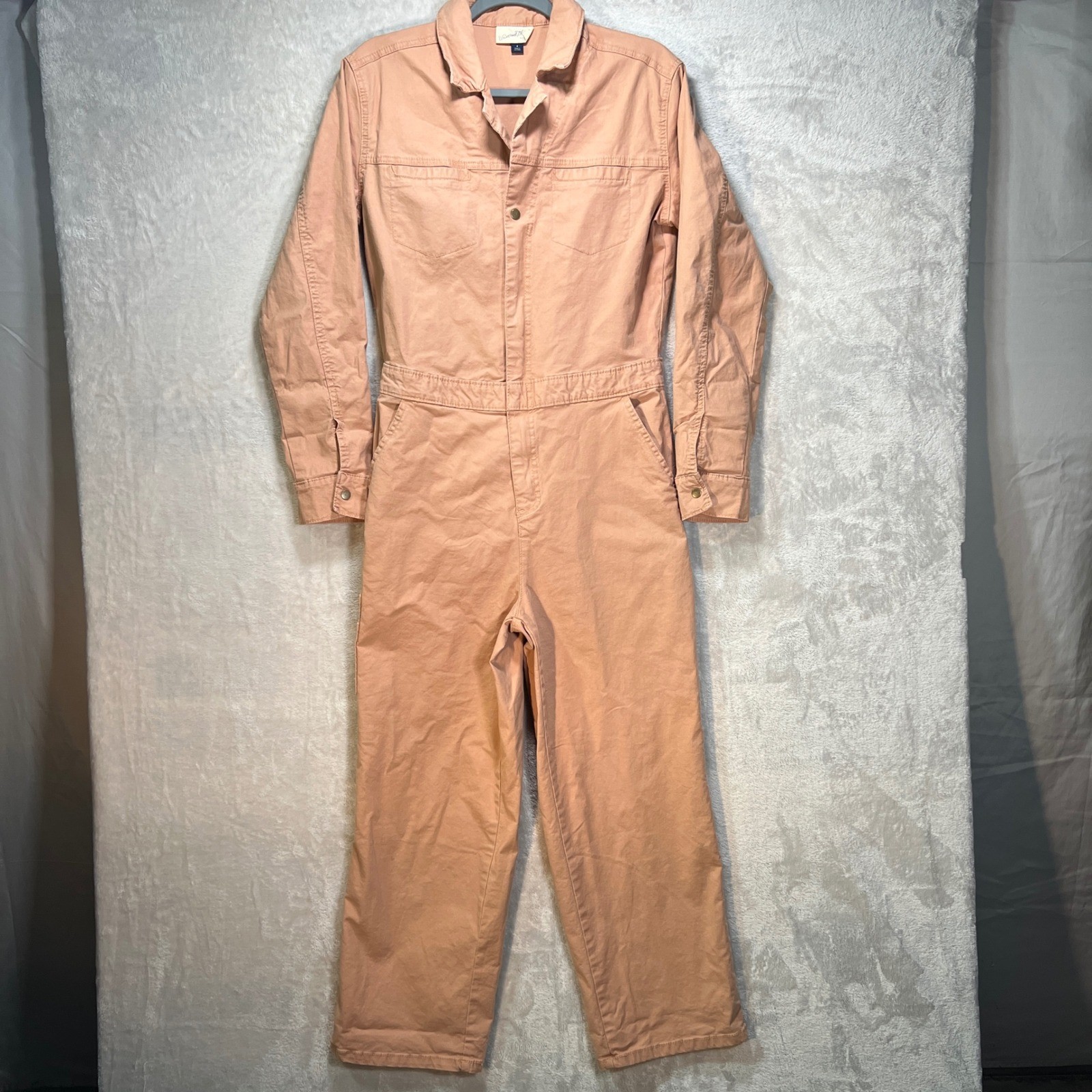 Universal Thread Jumpsuit Pink Utility Long Sleev… - image 1