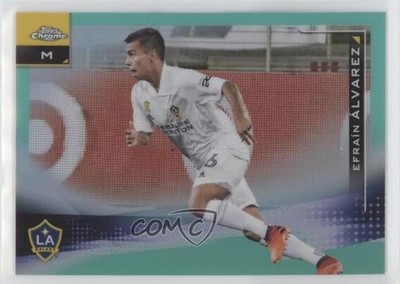 2021 Topps Chrome MLS Aqua Refractor 97/299 Efrain Alvarez #81 03rx