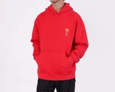 J BALVIN MORADO X TAKASHI MURAKAMI FLOWER HOODIE RED EXCLUSIVE Size Large