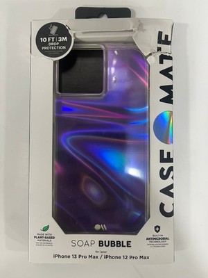 Case-Mate Soap Bubble Case for iPhone 13 Pro Max & iPhone 12 Pro Max (6.7'') Soap