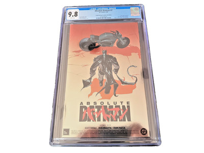 Absolute Batman #1 CGC 9.8 Akira Homage 10th Printing + Free Shipping  