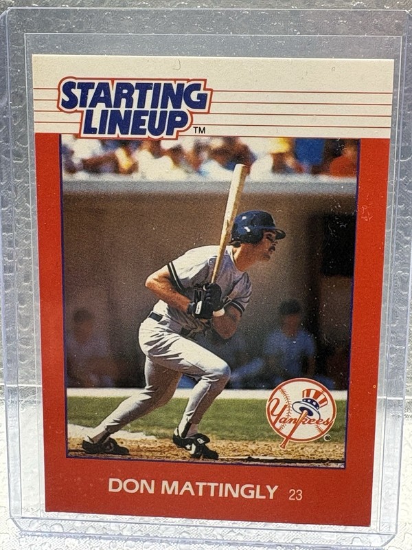 1988 Starting Lineup Cards - Don Mattingly