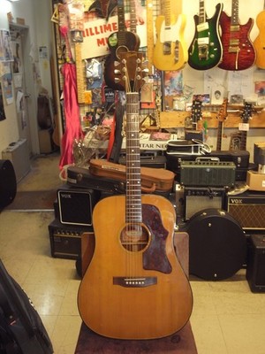 Gibson J-50 Deluxe 1970s Acoustic Electric Guitar with Softcase