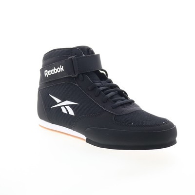 Reebok ボクシングシューズ ブラック ハイカット Reebok ボクシングシューズ ハイカット ブラック/ゴールド 27㎝ 【公式