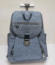 Kipling Backpack WL2027 Alcatraz Wheeled Rolling Luggage School Carry-on Bag 18"