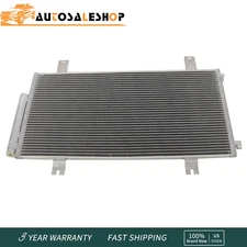 Front AC A/C Condenser w/ Receiver Drier & Bracket For Honda Civic 22-23 Accord