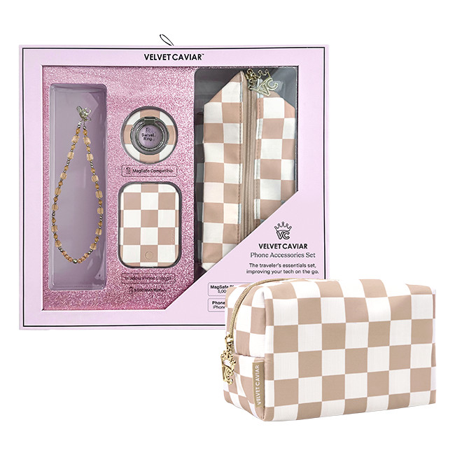 Chic Velvet Caviar MagSafe Accessories Gift Set