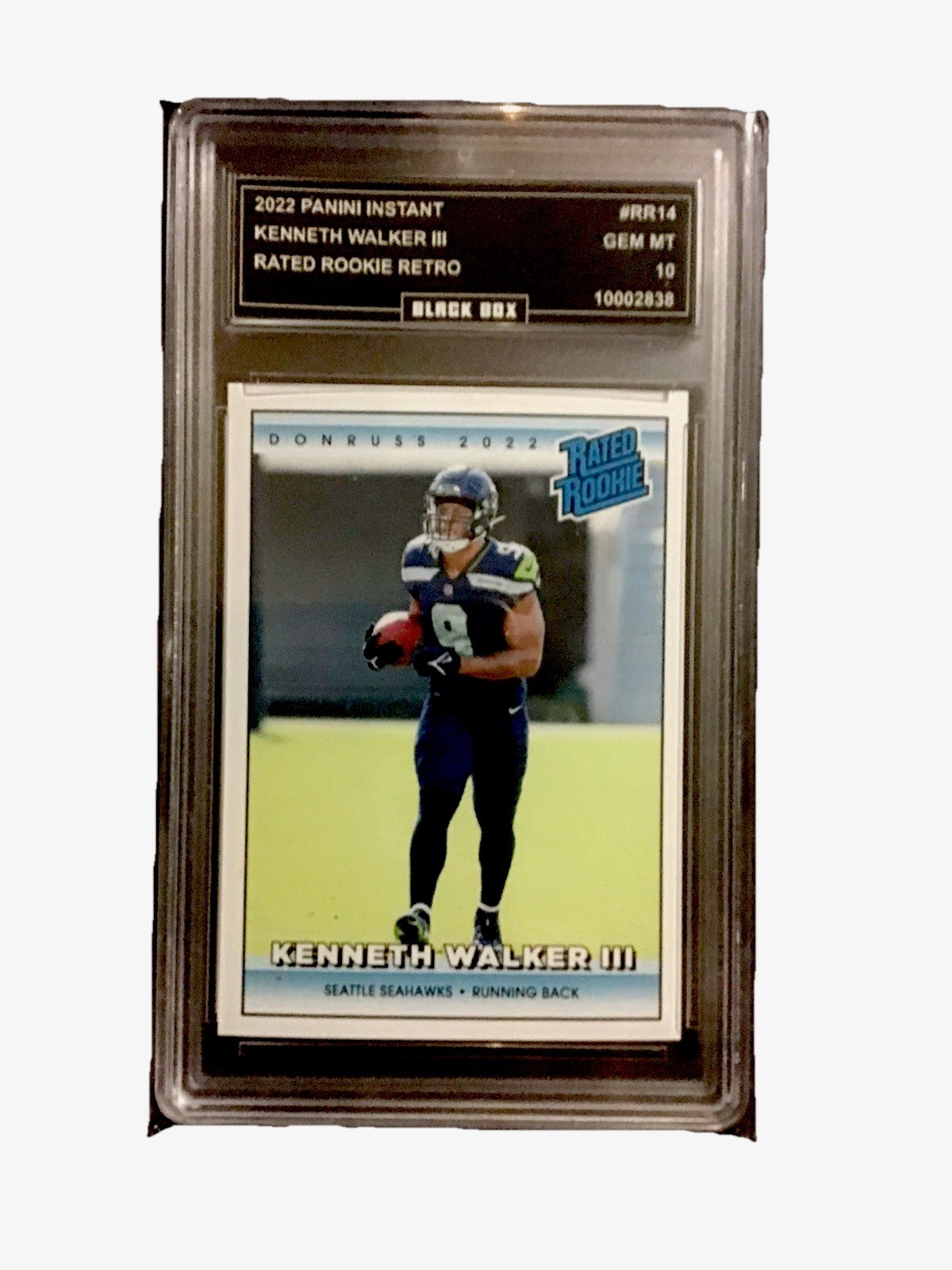 Kenneth Walker III Panini Instant NFL #175 Base