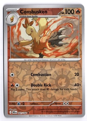 Combusken - DRI #041/182 SV10: Destined Rivals Common Reverse Holo LP