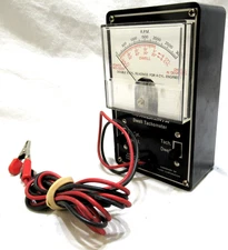 VTG Micronta 3.5” Analog Dwell Tachometer Tester Meter Auto Tool w/ Box